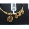 GIFT BOX Russian Gold Charm Bangle New WithTag Card & Box