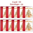 thumbnail image 3 of BKER Festive Holiday Greeting Card With Envelope For Celebrations And Seasonal Wishes Perfect For Family And Colleagues, 3 of 3