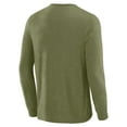 thumbnail image 3 of Men's J. Palmer Olive Green Bay Packers In-The-Pocket Long Sleeve T-Shirt, 3 of 5