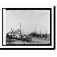 thumbnail image 2 of Historic Framed Print, Food Ad.: Trainload of sugar leaving mill. Hawaiian Islands, 17-7/8" x 21-7/8", 2 of 9