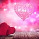 thumbnail image 3 of Xihbxyly Colgante de San Valentín, Diseño de Tela No Tejida, Hermosa Forma de Corazón, Seguro para Uso Prolongado, Decoración para Fiestas En Casa, Temática de San Valentín, Incluye 1 Colgante., 3 of 6