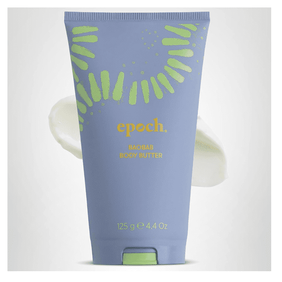 Nu Skin Epoch Baobab Body Butter, Rich Moisturizing Cream with Shea Butter & Macadamia Oil, 4.4 oz