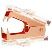 Minkissy 1Pack Rose Gold Mini Stapler with Staples for Office and Home Use