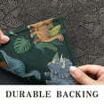 thumbnail image 6 of DarkGreen Cartoon Dinosaurs Jungle Pattern Door Rugs,Washable Non Slip Door Mats Indoor,Decorative Door Mats,Entry Mat Indoor for Entrance,Bedroom,Kitchen,Bathroom,16"x24", 6 of 6