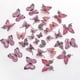 thumbnail image 2 of Mixed Of 12pcs 3d Pink Butterfly Wall Stickers Decor Art Decorationspink, 2 of 4