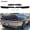 V2 Style(Smoke Center Panel), variant on Rear Wickerbill Spoiler for Dodge Challenger 2015-2023 SRT RT Hellcat Scat Pack w Backup Camera, 2 Pieces Add-on Type Wicker Bill Spoiler with RivNut Tool