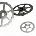 thumbnail image 2 of Blaustein, Alan 12x12 Black Ornate Wood Framed with Double Matting Museum Art Print Titled - Retro- Gears - 3, 2 of 4