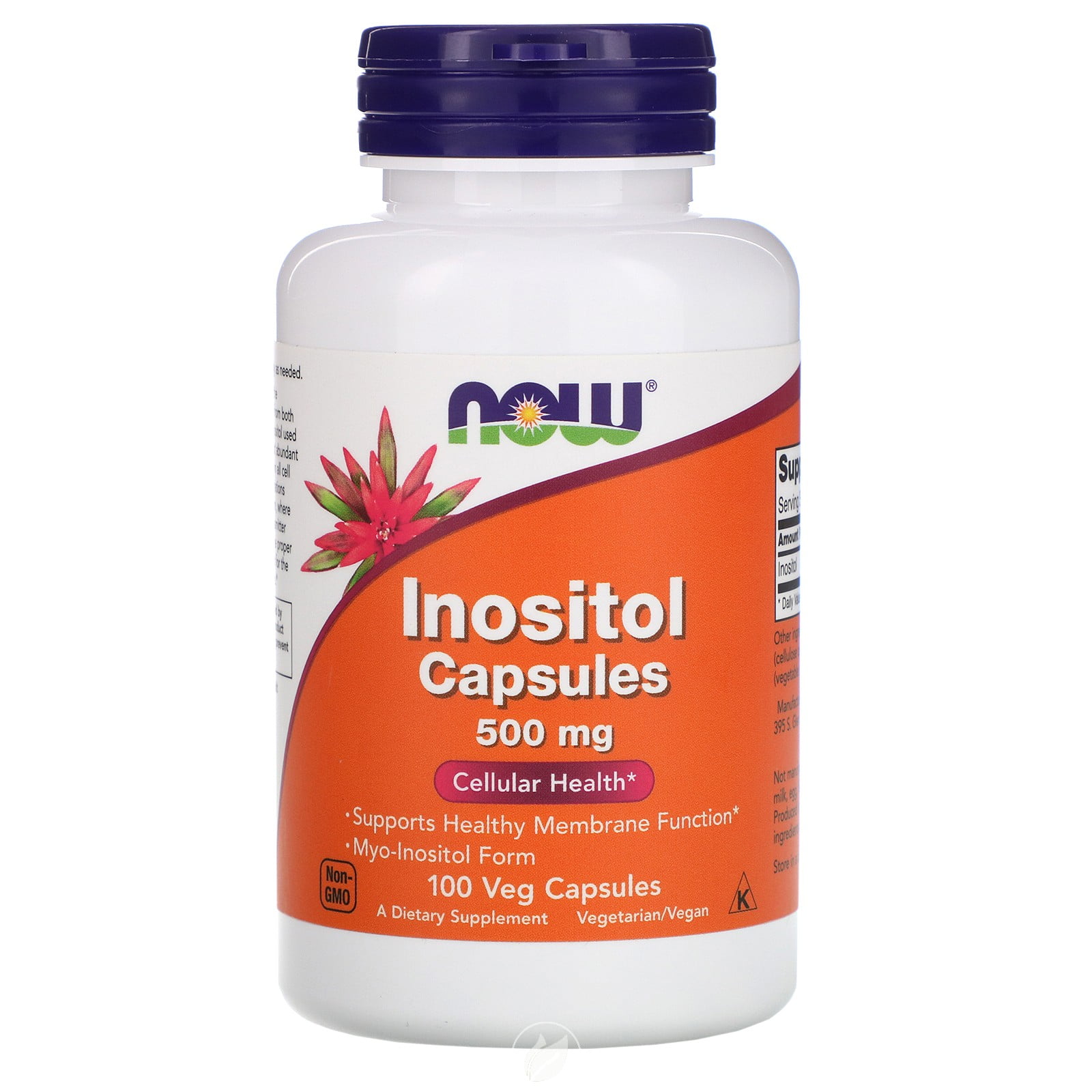 Now Foods Inositol, 100 caps / 500 mg