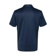 thumbnail image 3 of Adidas Mens 3-Stripes Chest Polo, M, Collegiate Navy/White, 3 of 3