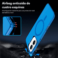 thumbnail image 2 of Funda Case Deluxe para iPhone 17 AZUL Uso Rudo Compatible con MagSafe, Protección Antigolpes Resistente, PC + TPU, Diseño Elegante y Duradero, 2 of 7