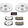 thumbnail image 3 of PowerStop Rear Z26 Street Warrior Carbon-Fiber Ceramic Brake Pad and Drilled and Slotted Rotor Kit Fits: CHEVROLET Select Models K6535-26, 3 of 9