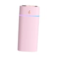 thumbnail image 2 of Humidificador de escritorio portátil con luz nocturna, 600 ml, silencioso, USB, apagado automático, 3 modos Rosa, 2 of 9