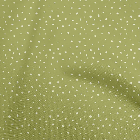 oneOone Cotton Poplin Green Fabric Abstract Diy Clothing Quilting Fabric Print Fabric By Yard 42 Inch Wide