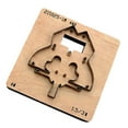 thumbnail image 2 of Leather Cutting Die Easy to Use Multipurpose Embossing Leathercraft Handwork Cow Elephant Shaped, 2 of 9