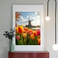 thumbnail image 2 of Diamond Art Kits for Adults - 5d Tulips Windmill Landscape Spring Scene Diamond Painting for Adults, Diamond Art for Adults Beginners, Diamond Painting Kits for Adults for Home Wall Decor, 2 of 7
