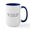 White/Navy Inside, variant on CafePress - Has First Dibs On Leftovers Large Mug - 15 oz Ceramic Large White Novelty Mug