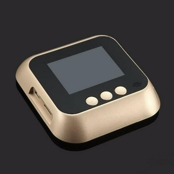 Mirilla Digital Puerta Wifi Mirilla Digital Black Pantalla Lcd 2,4