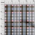 thumbnail image 1 of oneOone Polyester Lycra Fabric Madras Check Print Sewing Fabric BTY 56 Inch Wide, 1 of 4