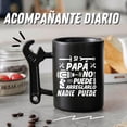 thumbnail image 2 of Taza de café Onebttl Spanish Dad de cerámica de 400 ml con mango de llave, 2 of 7