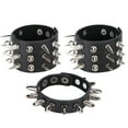 thumbnail image 2 of Cool Durable Punk Clouté Bracelet, Bracelet Personnalisé, pour le Groupe de Rock Rétro Parti Punk, 2 of 8