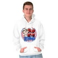 thumbnail image 3 of Airbrushed Cartoon Popeye Strong Men Big & Tall Graphic Hoodie Brisco Brands 2X, 3 of 5