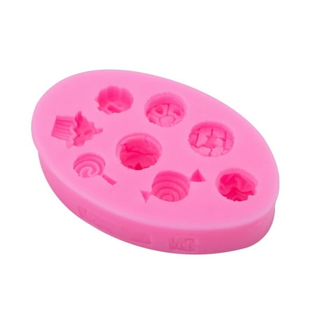 

Fsqjgq Peep Pancake Pan Washable Silicone Cake Cake Candy Chocolate Decorating Tray Diy Craft Project Christmas Molds for Cookies Silica Gel Pink