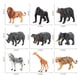thumbnail image 3 of Colección de muñecos artificiales de animales salvajes, 12 unidades/lote, 3 of 5