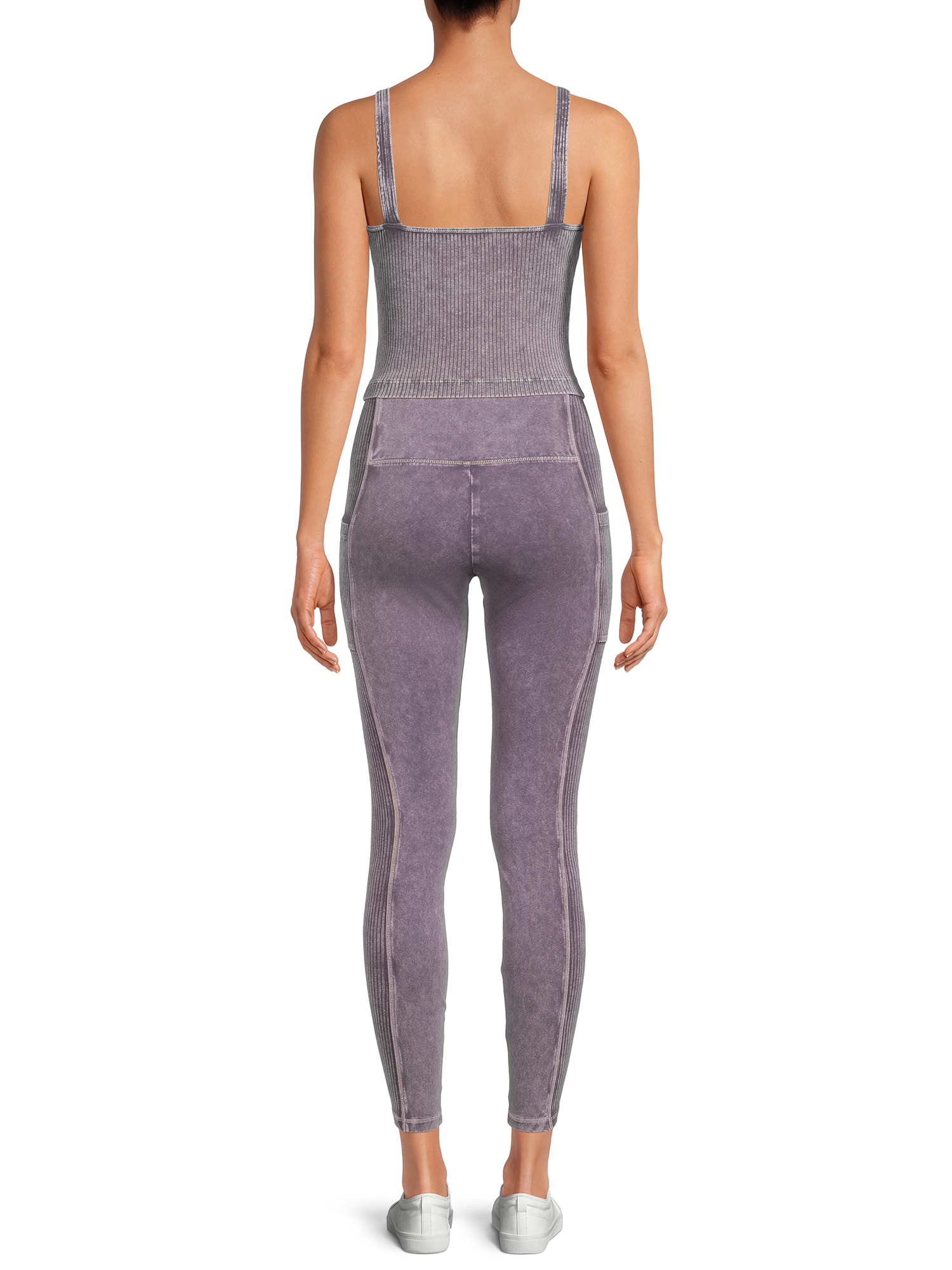 Love Tree Women's Junior Tank and Moto Legging Set 