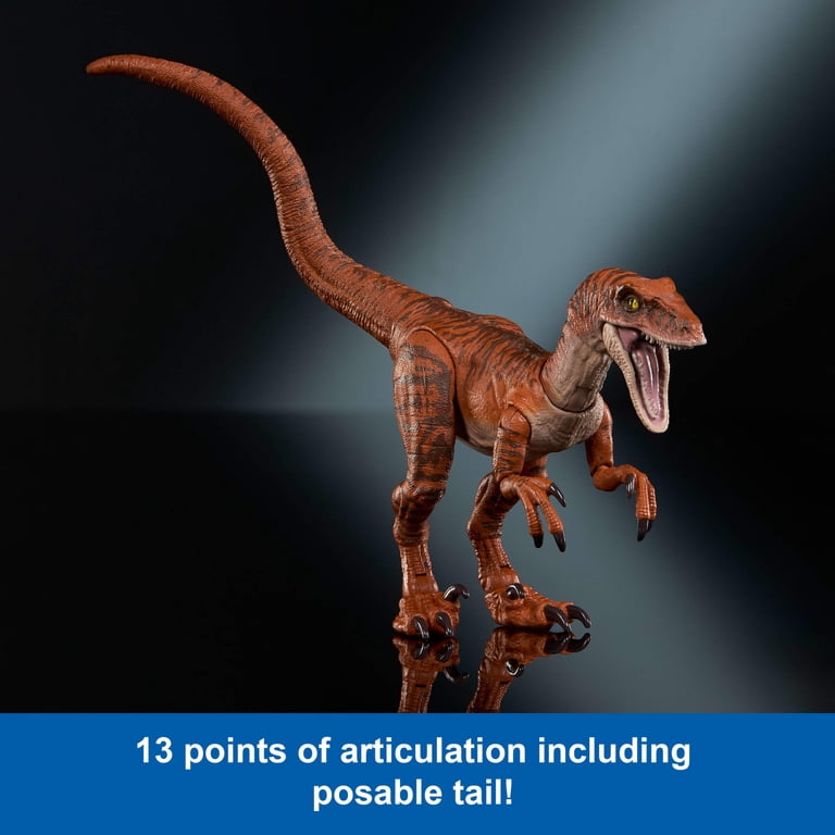 Jurassic World Hammond Collection Velociraptor Tiger Dinosaur
