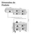 thumbnail image 3 of Cocina Integral Completa Modular Madesa Reims 190cm BB 08, 3 of 5