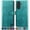 Blue Green, variant on SUANPOT For Samsung Galaxy A36 Wallet Case with RFID Blocking Credit Card Holder,Light Brown