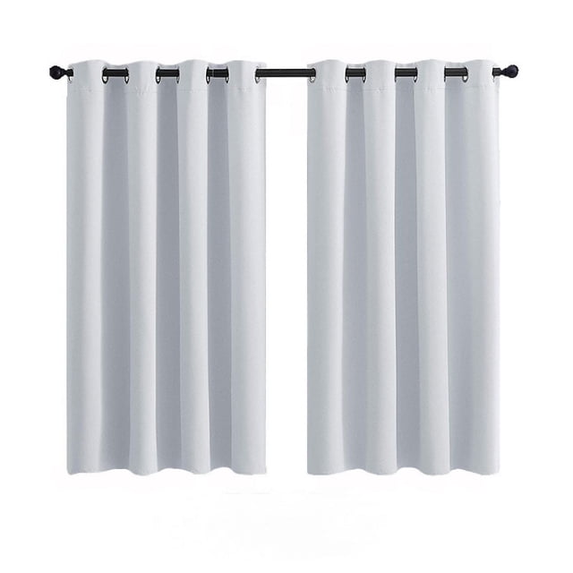 1 Pce Rideau de Chambre Occultant Rideau de Fenêtre en Tissu, Microfibre Isolée Anneau Solide YIJIA 1.32*2.74M