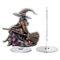 thumbnail image 3 of Halloween Decoration Indoor Outdoor Clearance Under $5.00! Thanksgiving Fall Decorations for Home, Halloween Rotating Display 360-degree Acrylic Stand - Suitable For Holiday Decoration, 3 of 8