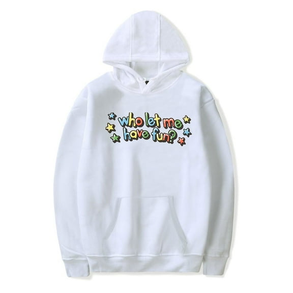 Cody Ko Who Let Me Have Fun Hoodie Long - Sleeve Sweatshirt for Men and Women in Casual Streetwear Style