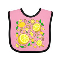 Inktastic Lots of Lemons- citrus fun Boys or Girls Baby Bib