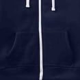 thumbnail image 5 of TOWED22 Girls Zip Up Hoodies Full-Zip Hoodie Kids Casual Sweatshirt Spring Fall Jackets with Pockets,Navy,11-12 Y, 5 of 8