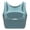 Blue, variant on KHONTS Push up Supportive Sports Bras for Women Hollow Crop Tops Workout Fitness Yoga Bralettes White XL