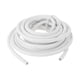 thumbnail image 1 of Cables eléctricos únicos para automóviles, cable de alimentación de 18 pies, blanco, TC, 1 pieza, 12AWG, 3 conductores, completamente aislado y con chaqueta de tacto suave, universal, 1 of 1