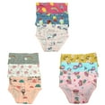 thumbnail image 4 of B&Q 9-Pack Toddler Little Girls' Cotton Briefs | Sizes 2T-7T: Stylish and Cozy Comfort for Adorable Wear, 4 of 5