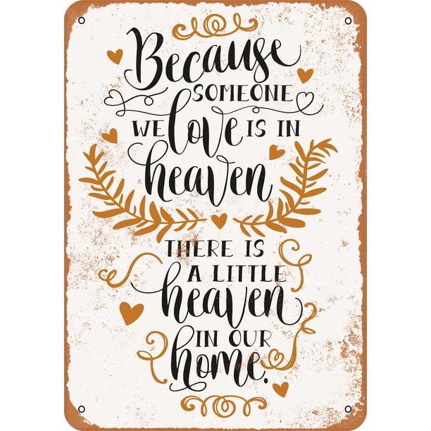 Because Someone We Love Is Heaven Shadow Box