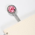 thumbnail image 3 of Valentine's Day Silver Lace-Edged Bookmark: a Timeless Gift for Readers and Book Lovers, 3 of 5