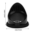 thumbnail image 2 of OUNONA Fuel Tank Gas Cover Cap Black Gas Cap Replacement Preventing Leaks 1Pack, 2 of 8