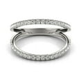 thumbnail image 2 of 14k White Gold Diamond Split Band Ring (1/4 cttw) Size 5.5, 2 of 2