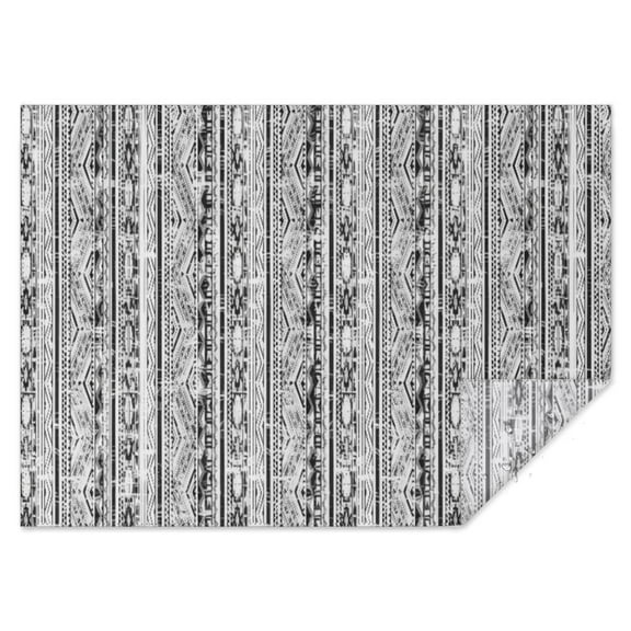 Boho Bohemia Geometric Line Art Rectangle Tablecloth 60"x84",Waterproof Polyester Rectangle Table Cloth, Wipeable Spillproof Polyester Tablecloth for Dining, Camping, Indoor and Outdoor