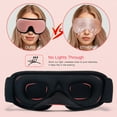 thumbnail image 4 of 1PC 3D Sleeping Mask Eye Patch Eye Cover Portable for Eye Travel Relax Sleeping Aid Eye Patch Shading Blindfold Eye Mask, 4 of 11
