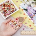 thumbnail image 4 of 280PCS Imitation Coffee Bean Beads 14 Colors Opaque Acrylic Coffee Beads Decorative Spacer Beads Craft Loose Beads for Bracelets Necklace Earrings Making DIY Supplies Decorations, 4 of 5
