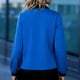 thumbnail image 4 of Tops de Manga Larga de las Mujeres Botón Casual Patchwork Up Turndown Collar Blusa Top de Moda de las Mujeres Tops de Manga Larga, 4 of 6