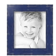 thumbnail image 2 of ArtToFrames 7" x 8" Navy Blue Picture Frame, 7x8 inch Blue Wood Poster Frame (WOM-4603), 2 Pack, 2 of 7