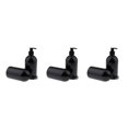 thumbnail image 3 of Justharion Convenient 2Pcs 500mL Empty Lotion Bottles Refillable Pump Black Pump Style A 3Set, 3 of 6