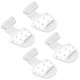 thumbnail image 1 of Puerto de carga de teléfono de silicona Tapón antipolvo Tapa antipérdida (4x para IOS Clear) Hugtrwg  Nuevos Originales, 1 of 7